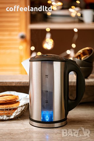 Метална ел. кана за вода  1,7 л. AD 1216 , снимка 9 - Кани - 31415923