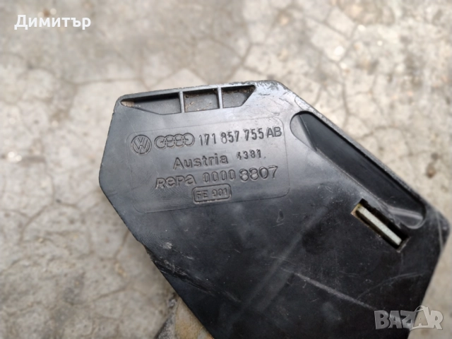 Закопчалка Колан Предна Лява За Фолксваген Голф 1 1980г / VW Golf 1 1980y, снимка 2 - Части - 51431179