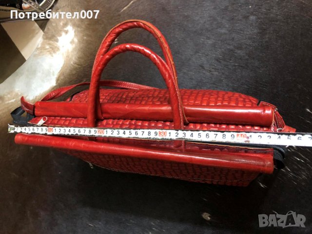 Дамска чанта естествена кожа- от Африка, снимка 4 - Чанти - 42407553