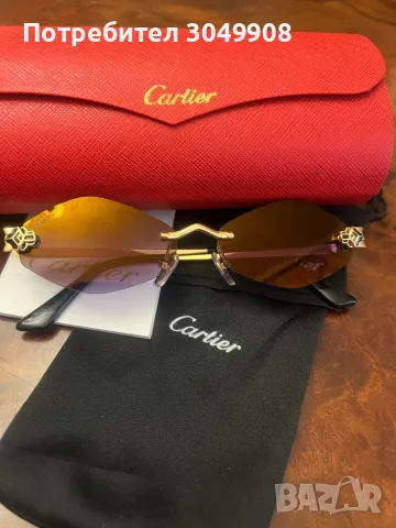 Слънчеви очила Cartier, снимка 4 - Слънчеви и диоптрични очила - 47758741