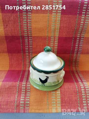 Kупичка от серията,,Петел и Кокошка "на световно известната немска керамика,,Zeller", снимка 7 - Колекции - 37685630
