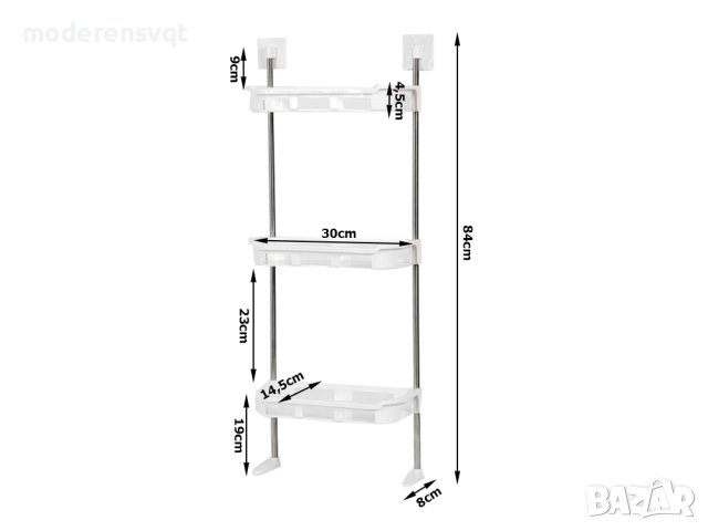 Етажерка на 3 реда за баня и тоалетна, снимка 8 - Други стоки за дома - 42051226