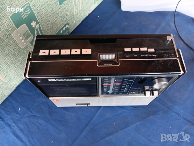 BASF CC Radio-Recorder 9302 CrO2 1974/75, снимка 5 - Радиокасетофони, транзистори - 44594382