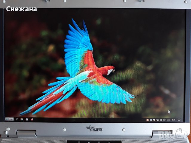 Лаптоп Fujitsu, 15.4” произведен в Германия, запазен, снимка 1 - Лаптопи за дома - 38566866