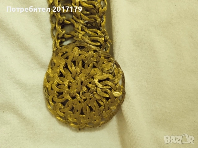 Месингов плетен колан пафта, снимка 5 - Колани - 50234751