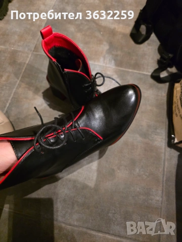 Боти естествена кожа , снимка 2 - Дамски боти - 53301276