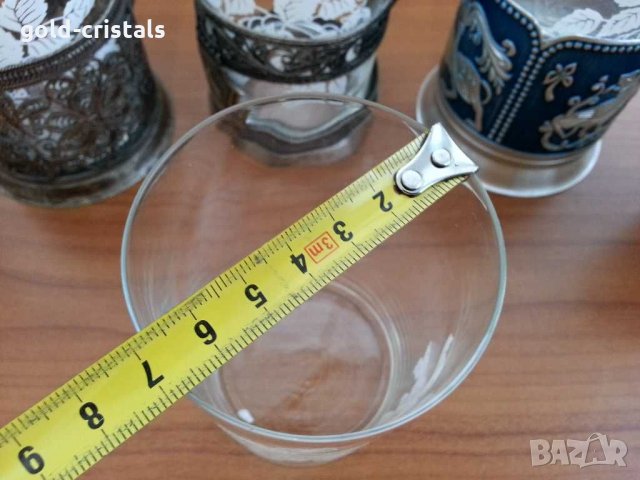 Руски термо чаши за чай за стакани подтакани, снимка 12 - Антикварни и старинни предмети - 31060426