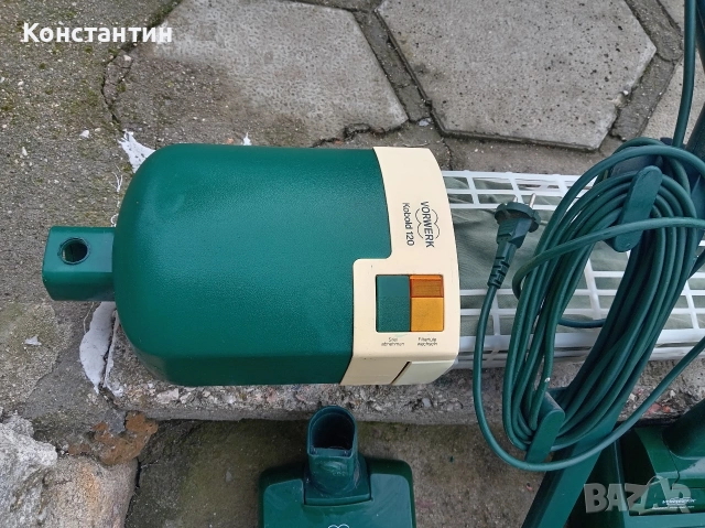 Немска прахосмукачка Vorwerk Kobold 121 + Електрическа тупалка ET 340, снимка 2 - Прахосмукачки - 54281830