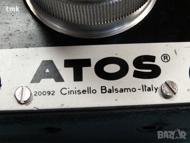 Хидравличен клапан ATOS QV-10, QV-10/2, снимка 5 - Резервни части за машини - 29152772