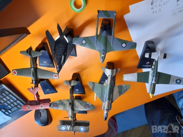 Колекция метални самолети, снимка 10 - Колекции - 52121066