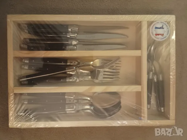 Комплект прибори за сервиране хранене 16 части Laguiole, Thiers, Франция. , снимка 9 - Прибори за хранене, готвене и сервиране - 48811263