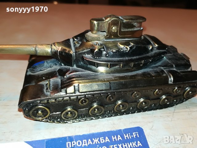 танк запалка-мед/месинг-антика от франция 0808212105