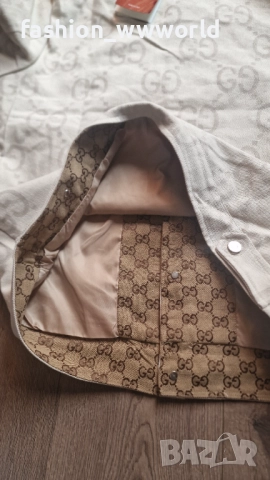 Мъжко сафари Gucci XL реплика, снимка 7 - Якета - 52567843