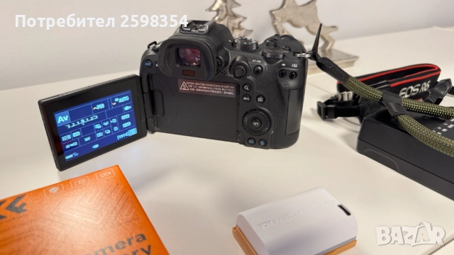 Продавам Canon R6 Mirrorless безогледално тяло, снимка 2 - Фотоапарати - 52925626
