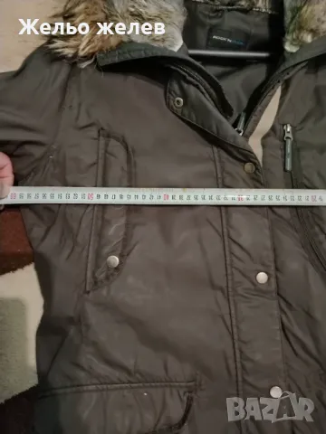 Мъжка парка,L,гугла, заешка кожа, снимка 10 - Якета - 43741124