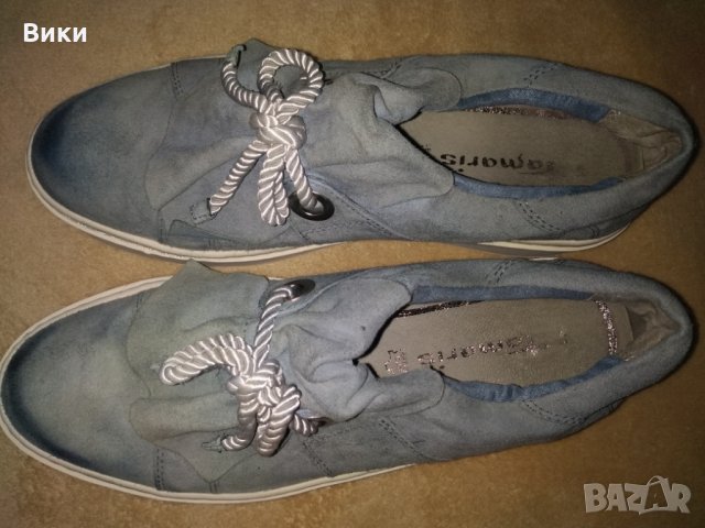 Кожени Tamaris, снимка 3 - Дамски ежедневни обувки - 29477308