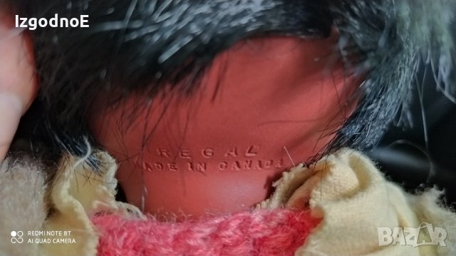 Regal оригинална кукла от 50те 60те год. Ескимос , снимка 5 - Кукли - 37812973