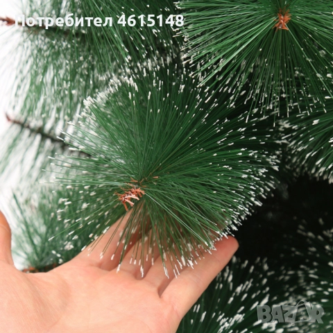 Гъста Коледна елха - заснежена,  размери от  60см до 240см, снимка 6 - Други - 51963104
