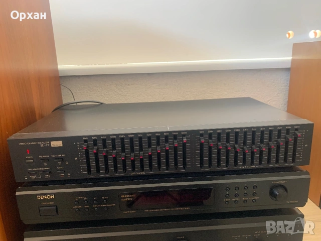 Легендарен 12-лентов еквалайзер Sansui SE-77 – Перфектно състояние!