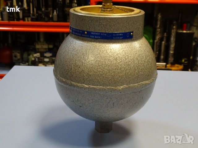 Хидроакумулатор TOS A-20-2.5 Hydraulic Accumulator 200Bar, 2.5L, снимка 8 - Резервни части за машини - 42888846