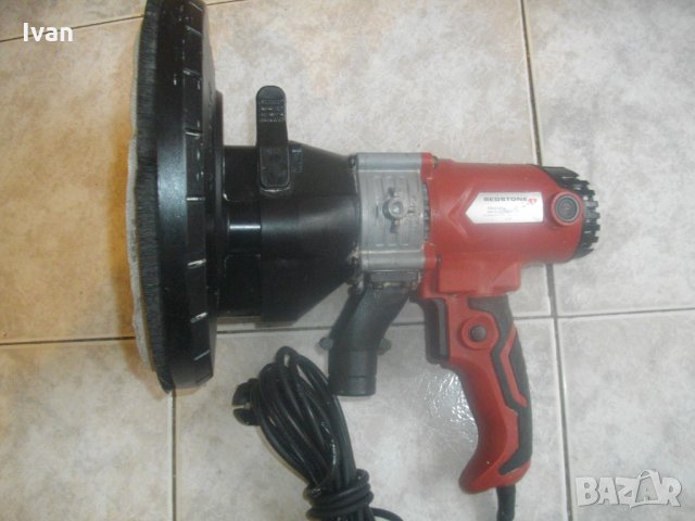 ф225мм-850 Вата ЕЛЕКТРИЧЕСКИ ШЛАЙФ ЗА СТЕНИ ТАВАНИ ПОДОВЕ REDSTONE, снимка 3 - Други инструменти - 34077490