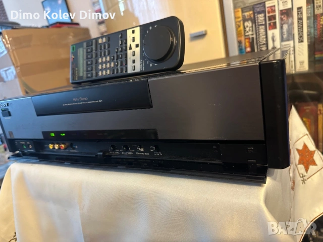 SONY SLV 835 Silver. Mega Rare!, снимка 8 - Плейъри, домашно кино, прожектори - 54246278