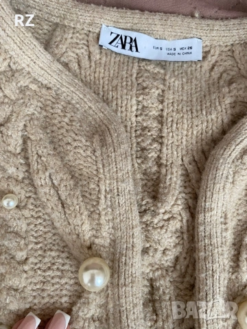 Жилетка Зара с перли С, снимка 2 - Жилетки - 54312443
