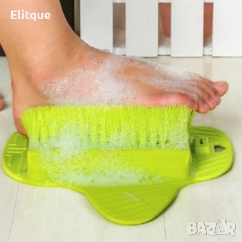 Четка за почистване на ходила със закрепване към пода на банята, снимка 3 - Други - 52862708