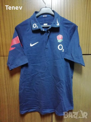 England Rugby Nike оригинална тениска ръгби Англия размер М памук 