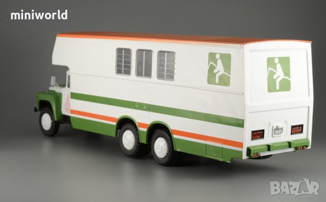 КАВЗ 5982 фургон за превоз на коне на шаси ЗиЛ 133Г1 1979 по случай Олимпиадата Москва 1980, снимка 5 - Колекции - 42789240