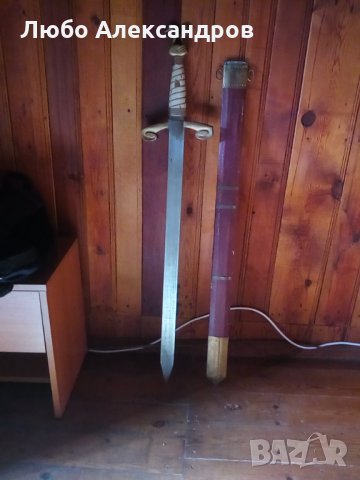 Старинен реставриран меч., снимка 4 - Антикварни и старинни предмети - 33731570