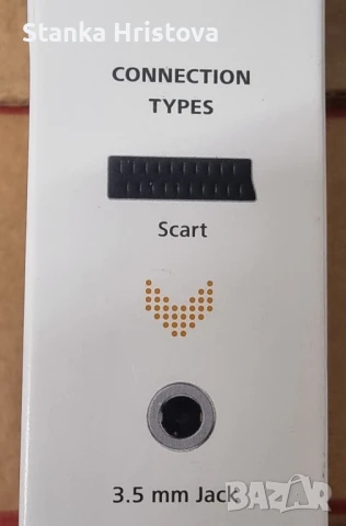 Скард жак адаптор 3,5м., снимка 2 - Кабели и адаптери - 50791114