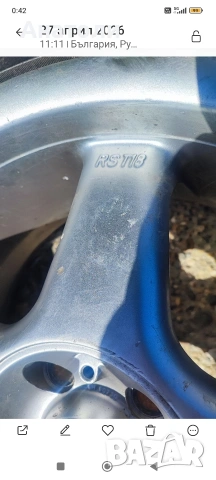 Джанти 17 BORBET 5X112, снимка 3 - Гуми и джанти - 54336292