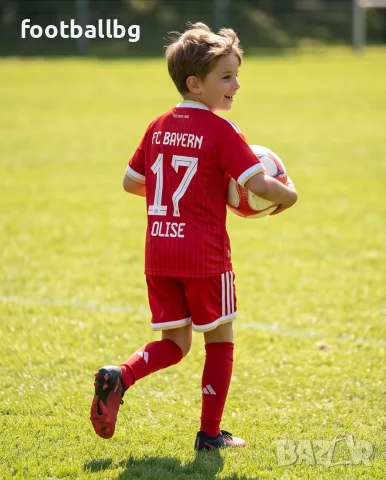 OLISE 17 ❤️⚽️ детско юношески футболни екипи BAYERN MUNCHEN ♥️⚽️ НОВО сезон 2026-27 год. 