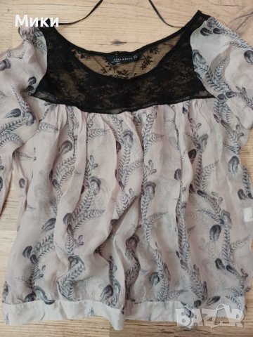 Дамска блуза Zara, снимка 2 - Блузи с дълъг ръкав и пуловери - 40184533