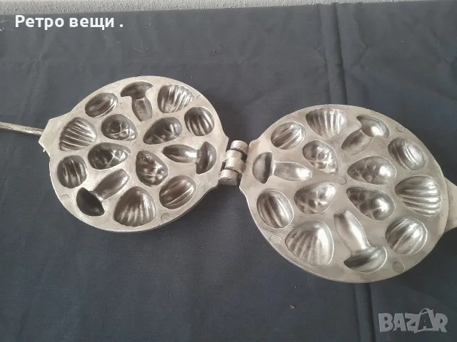стара соц форма за сладки, снимка 2 - Форми - 56509704