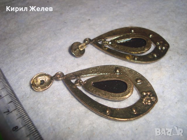 КРАСИВИ АРТИСТИЧНИ ВИНТИДЖ АРТ ДИЗАЙН ОРНАМЕНТИРАНИ ОБЕЦИ с КРИСТАЛИ 4291, снимка 7 - Обеци - 36623683