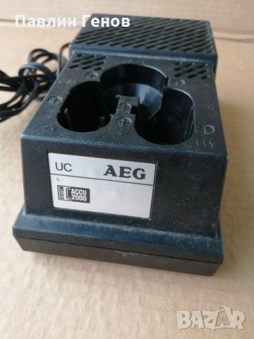 Оригинално зарядно за винтоверт AEG  2.4 - 12V, снимка 3 - Винтоверти - 34921172