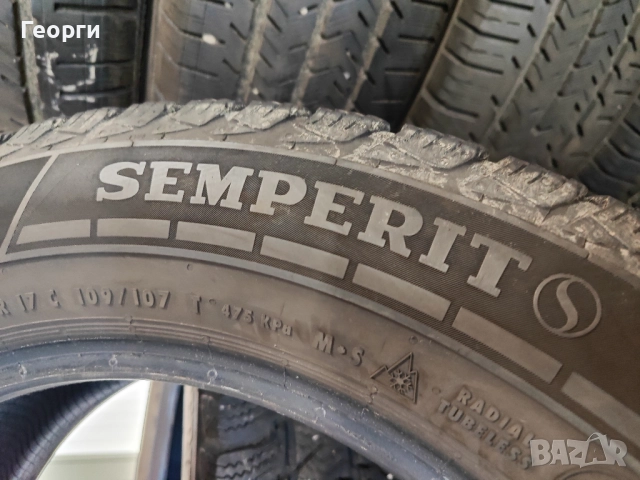 4бр.зимни гуми 215/60/17C Semperit, снимка 4 - Гуми и джанти - 52238072