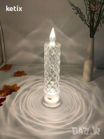 LED безпламъчна свещ