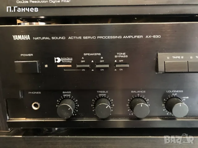 YAMAHA AX-630,CD-450 Сет в отлично състояние, снимка 3 - Ресийвъри, усилватели, смесителни пултове - 55896481