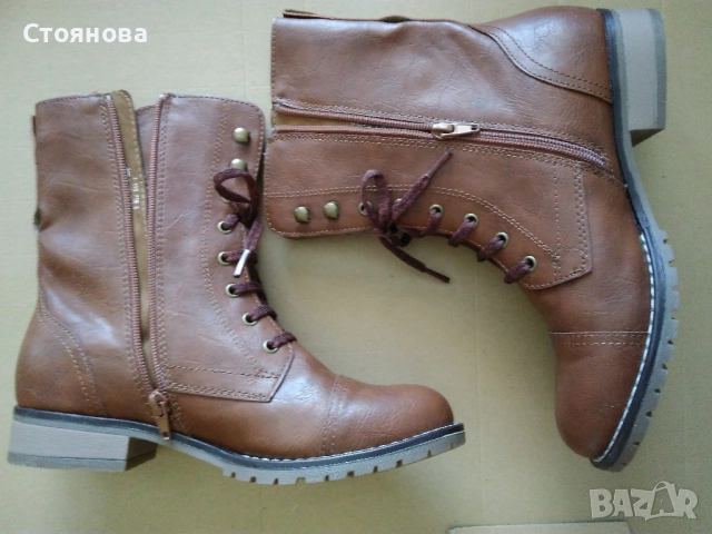 Дамски боти - 39 номер, снимка 2 - Дамски боти - 52362755