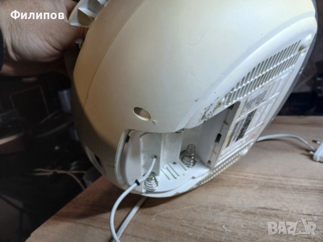 philips az1027/12 фм/касетофон/сд, снимка 6 - Радиокасетофони, транзистори - 52636353