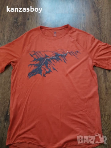 Odlo Men's Bl Top Crew Neck S / S Concord Shirt - мъжка мерино тениска М, снимка 6 - Тениски - 51339906