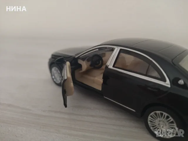 Метална количка Mercedes -Benz S 600 !!, снимка 3 - Колекции - 56274110
