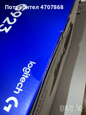 Logitech G923 TrueForce – Нов, неразопакован | PS4/PS5/PC | + подарък, снимка 6 - Аксесоари - 54262517