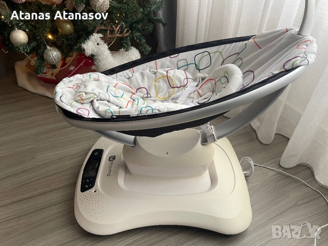 Бебешка люлка 4moms MamaRoo, снимка 3 - Детски люлки - 52679302