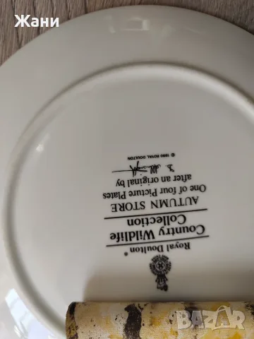 Колекционерски чинии Royal Doulton, снимка 8 - Колекции - 56002352