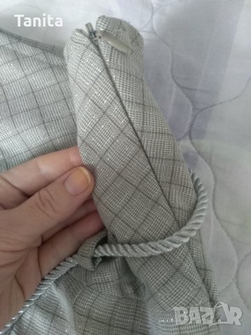 Пола с блестящи нишки и тениска, снимка 5 - Поли - 30713970