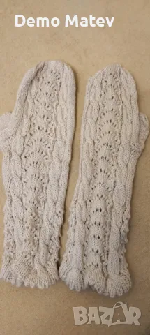 Продавам плетени ръкавици, снимка 2 - Ръкавици - 48106582